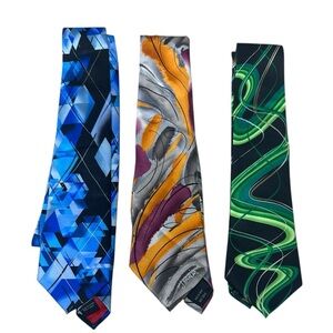 Garcia Colorful Silk Ties Set